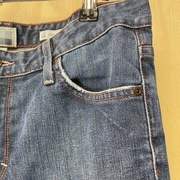 Salt Bootcut Jeans Sz 12 /31 Mulberry Street Medium Rise 26.5" Inseam USA Made - Picture 12 of 12